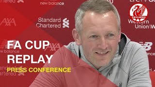 Liverpool vs Shrewsbury  Neil Critchley Press Conference [upl. by Leonor782]