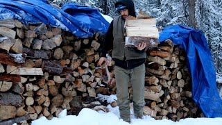 Winter Day in the Life Living in Alaska [upl. by Wesle]