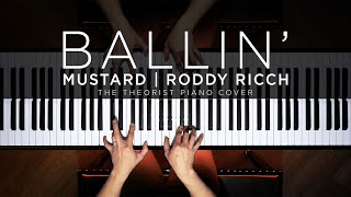 Mustard ft Roddy Ricch  Ballin  The Theorist Piano Cover Axel in Harlem Meme [upl. by Eenahs979]