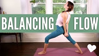 Balancing Flow  Yoga With Adriene [upl. by Anyel]