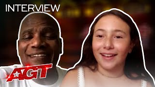 Roberta Battaglia and Archie Williams Chat About Making AGT History  Americas Got Talent 2020 [upl. by Pearce]