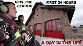 First 24 Hours in a New Fire Station  A Day in the Life [upl. by Ebert]