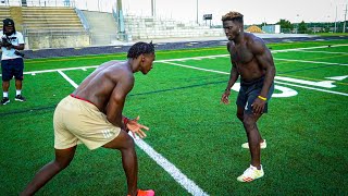 DOING 1ON1’S AGAINST TYREEK HILL FASTEST PLAYER IN THE NFL FT SAMMY WATKINS [upl. by Pals]