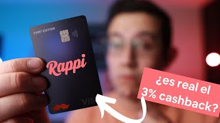 Review de la Tarjeta de Crédito de Rappi ¿la mejor tarjeta cashback [upl. by Ailehc]