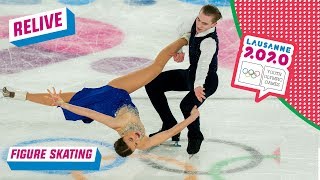 RELIVE  Figure Skating  Rhythm Dance  Ice Dance  Day 2  Lausanne 2020 [upl. by Ydnas]