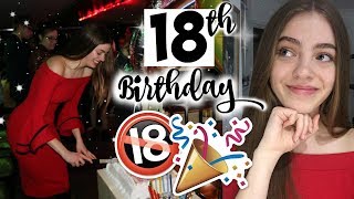 My Cheeky Lil 18th Birthday Party Vlog 2018 🎉 best birthday of my life x [upl. by Carlin]