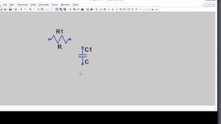 LTspice schematic  Simulation Series Part One [upl. by Coniah]