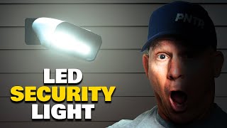 How To Install An LED Security Light Fast amp Easy [upl. by Laved]