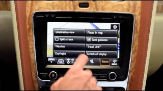 Bentley Tutorials  Navigation Map  Morries Luxury Auto MN [upl. by Enois758]