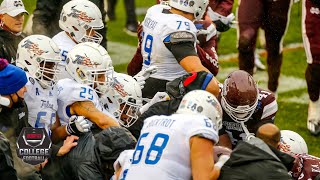 Massive brawl erupts between Tulsa amp Mississippi State at Armed Forces Bowl  ESPN College Football [upl. by Alrick532]