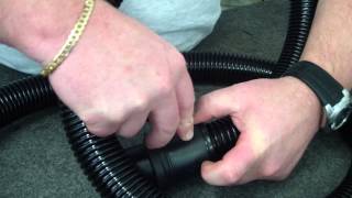 How to change a vacuum hose machine end [upl. by Olecram]