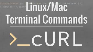 LinuxMac Terminal Tutorial How To Use The cURL Command [upl. by Kuo]