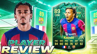 👀89 WINTER WILDCARDS KOUNDE PLAYER REVIEW  EA FC 24 ULTIMATE TEAM [upl. by Marketa]