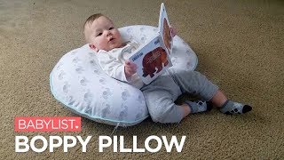 Boppy Pillow Review  Babylist [upl. by Nerita]