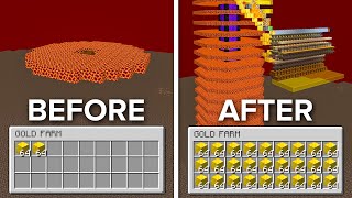 We Built The Most Powerful Gold Farm in Minecraft [upl. by Yeslrahc]