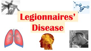 Legionnaires’ Disease  Causes Pathophysiology Symptoms Diagnosis Treatment [upl. by Ardelia]