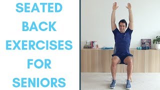 17 Chair Exercises for Seniors amp Elderly [upl. by Durman593]