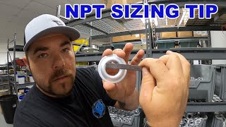 NPT FITTING TIP YOU NEED TO KNOW THIS [upl. by Elleinwad]