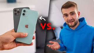 iPhone 11 vs 11 Pro  Welcher Kauf lohnt sich mehr Kaufberatung [upl. by Nesline]