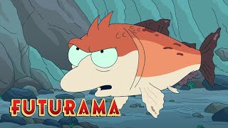 FUTURAMA  Season 9 Episode 13 One Fish In The Sea  SYFY [upl. by Oynotna301]