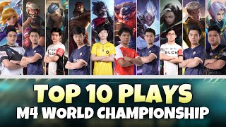 TOP 10 PLAYS FROM M4 WORLD CHAMPIONSHIP… 🔥 [upl. by Lossa]