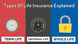 Types Of Life Insurance Explained [upl. by Sirod]