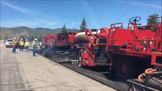 Recycled hot in placed paving PROCESS [upl. by Doran688]