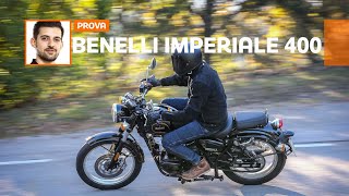 Benelli Imperiale 400  Tanta voglia di Classic [upl. by Spancake]