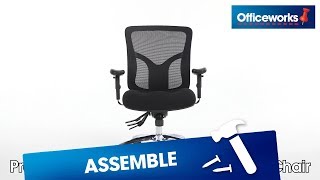 Professional Ergonomic Chair Assembly Instructions [upl. by Engedi]