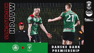 Cliftonville vs Glentoran  20th April 2021 [upl. by Aneeled268]