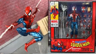 Medicom Mafex The Amazing SpiderMan 2 Deluxe Set Review [upl. by Lebna]