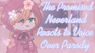 SEASON 2💙The Promised Neverland Reacts To Their Voice Over Parody💙 Gacha Club TPN Lazy [upl. by Blasius]