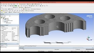 8 Ansys Multizone Meshing For Beginners [upl. by Ahsienad]