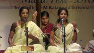 Carnatic Vocal l Akkarai Sisters l Global Heritage Music Fest 2016 l Web Streaming [upl. by Annwahsal676]