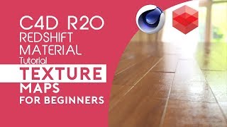 Beginner Tutorial  Redshift for Cinema 4D  How to Use Texture Maps [upl. by Aicinod]