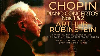 Chopin  Piano Concertos No1 2  Remastered Centurys recording Arthur Rubinstein [upl. by Aramanta844]