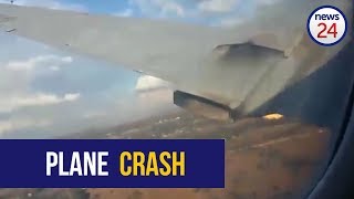 WATCH Dramatic footage apparently shows moment of Wonderboom plane crash [upl. by Faustine]