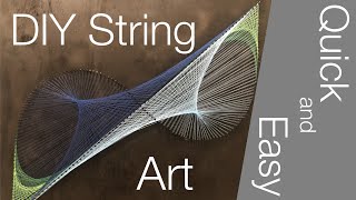 How to make String Art  Tutorial [upl. by Ruvolo]