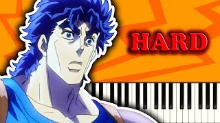 JOJOS BIZARRE ADVENTURE OP 1 JOJO SONO CHINO SADAME  Piano Tutorial [upl. by Seumas148]