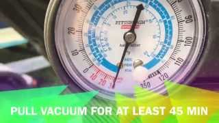 How To Pull Vacuum And Evacuate Car AC System [upl. by Deb]