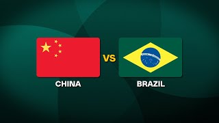 China vs Brazil  2025 World Baseball Classic Qualifiers [upl. by Gladi]