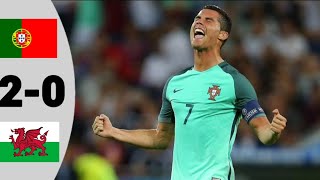 Portugal vs Wales 20 Euro Cup2016 Excellent Higlights and goals HD [upl. by Mcneely]