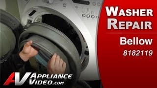 Whirlpool Washer Repair  Leaking Water  Bellow [upl. by Benis661]