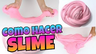 DIY  Como Hacer SLIME  FÁCIL Y SIN BÓRAX  NatyGloss [upl. by Mariana]