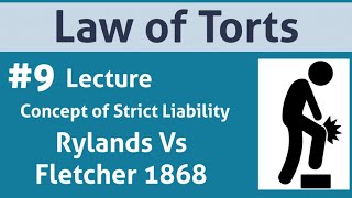 Law of Torts Rylands vs Fletcher 1868 Rules laid down in the case Defenses to Strict Liability [upl. by Dollar617]