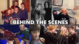 Funny and cute bloopers of Harry Potter movies Part5  BEHIND THE SCENES [upl. by Ellenahs268]