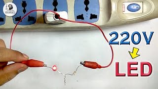 How to Connect LED Light to 220V AC supply [upl. by Twyla]