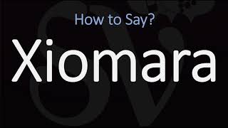 How to Pronounce Xiomara CORRECTLY [upl. by Tasiana]