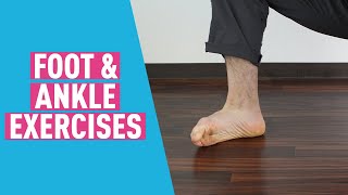 Five Ankle Exercises for Better Strength Stability and Mobility [upl. by Nosnehpets]