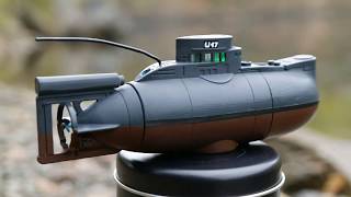 RC U Boot  Mini RC Submarine Outdoor use [upl. by Tobye]